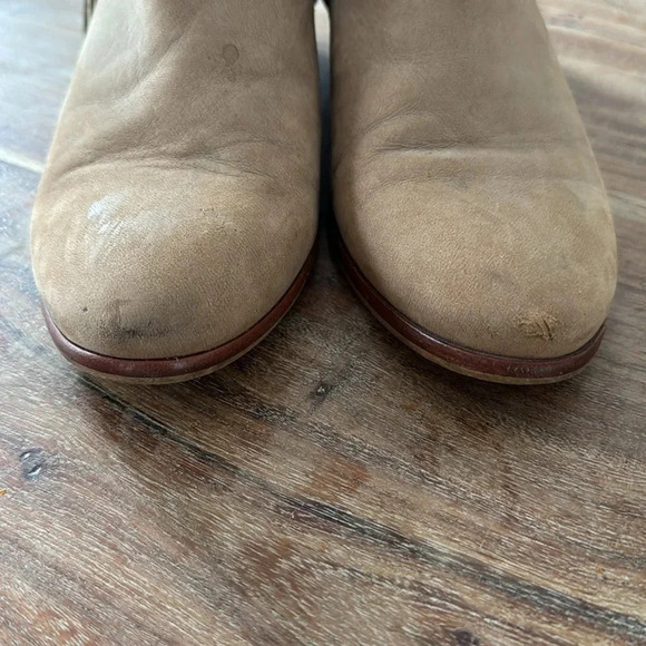 Sam Edelman Fringe Ankle Bootie Putty Size 6 - Picture 3 of 11